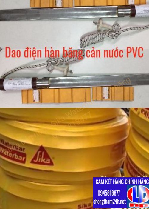 Cho thuê dao hàn băng cản nước PVC