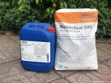 Ứng dụng chống thấm Masterseal 540 trong xây dựng