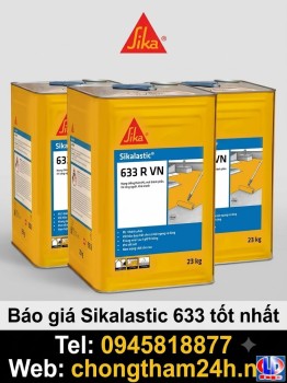 Báo Giá Sikalastic®-633 R VN Mới Nhất – Màng Chống Thấm PU Lộ Thiên Cao Cấp