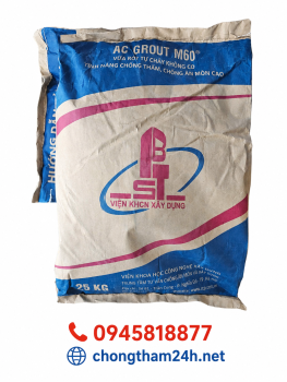AC GROUT M60: Vữa Rót Không Co 60 MPa