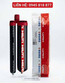 Hilti HIT-RE 500 V4: Keo Cấy Thép Chống Động Đất Chính Hãng