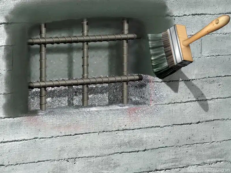 Vữa sửa chữa bê tông không co ngót