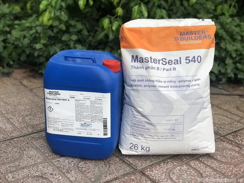 Tổng quan về MasterSeal 540 và cơ chế chống thấm