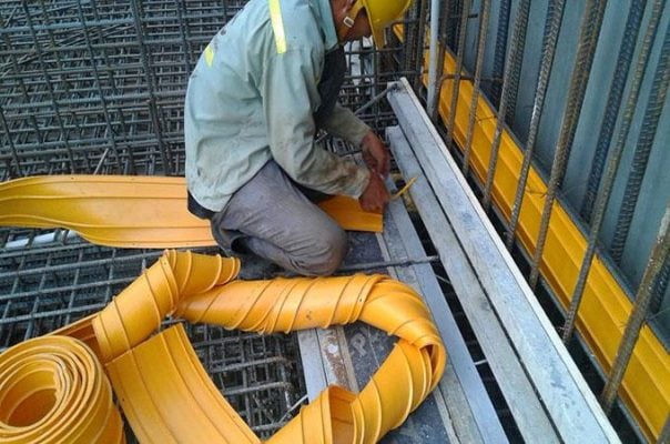 Chuẩn bị trước khi thi công băng cản nước