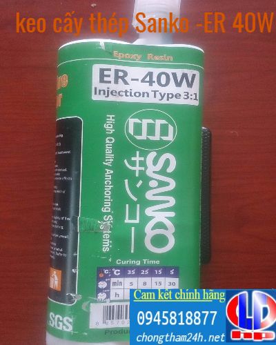 Sanko ER 40W - Hóa chất cấy thép