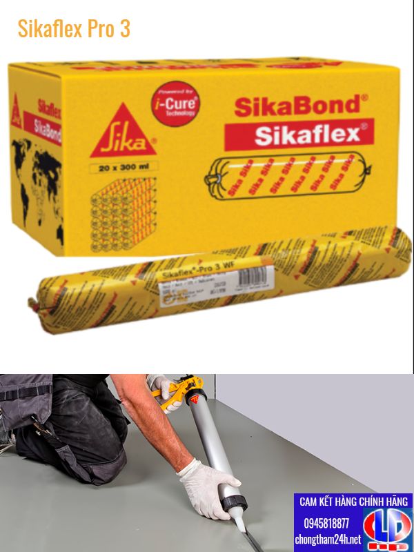 Sikaflex Pro 3 Concrete - Trám Khe Co Giãn